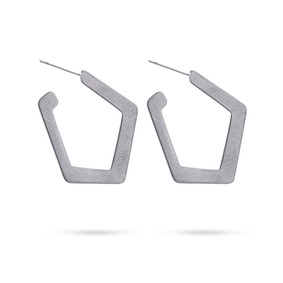 Aros Karelia Plateado Anartxy