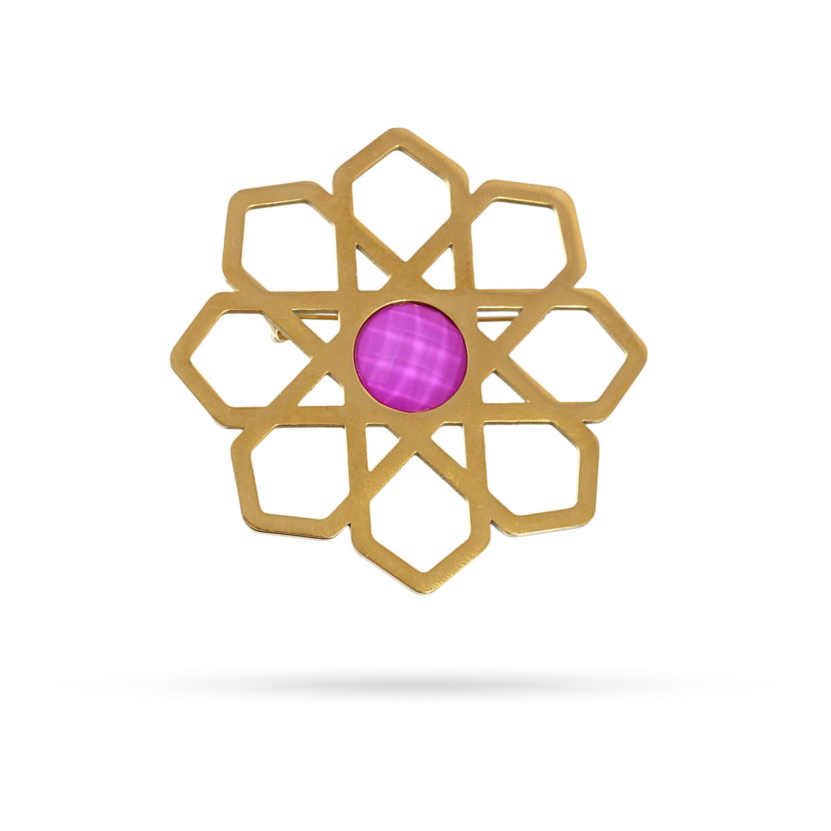 Broche Eléboro Rosa Anartxy