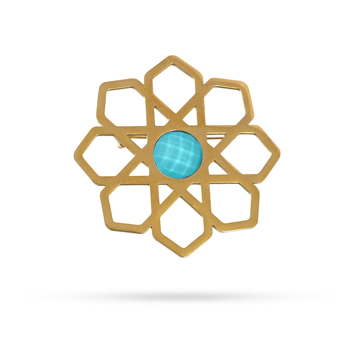 Broche Eléboro Azul Anartxy