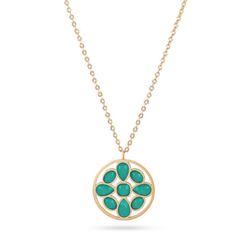 Collar Drops Lush Verde Anartxy