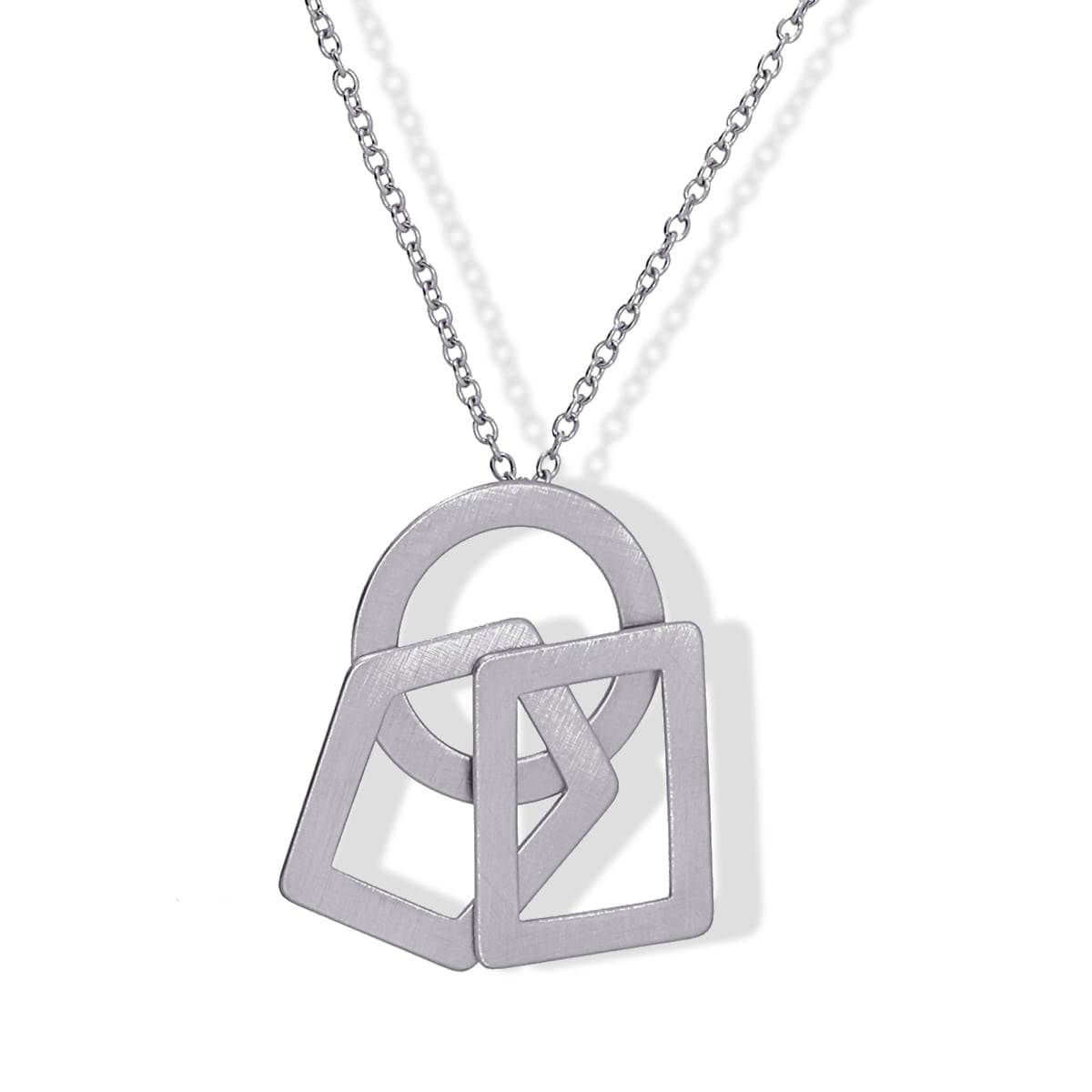 Collar Karelia Plateado Anartxy