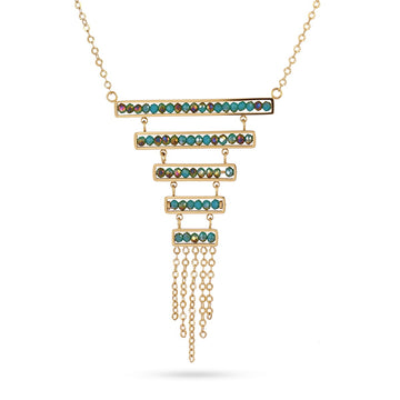 Collar Levity Glimmer Turquesa Anartxy