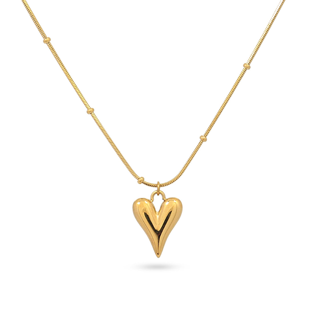 Collar Summer Essentials Valentines Crush Dorado Anartxy
