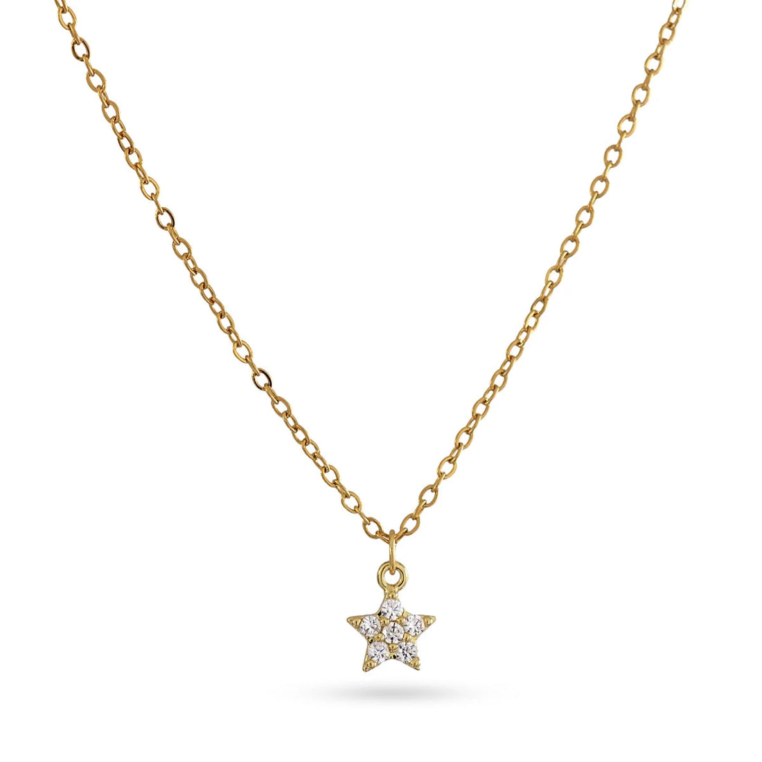Collar Charming Star Dorado Anartxy