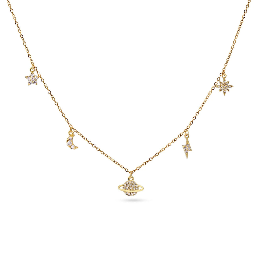 Collar Charming Universe Dorado Anartxy