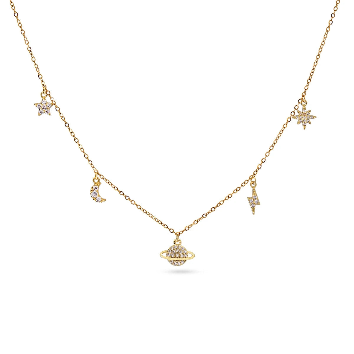 Collar Charming Universe Dorado Anartxy