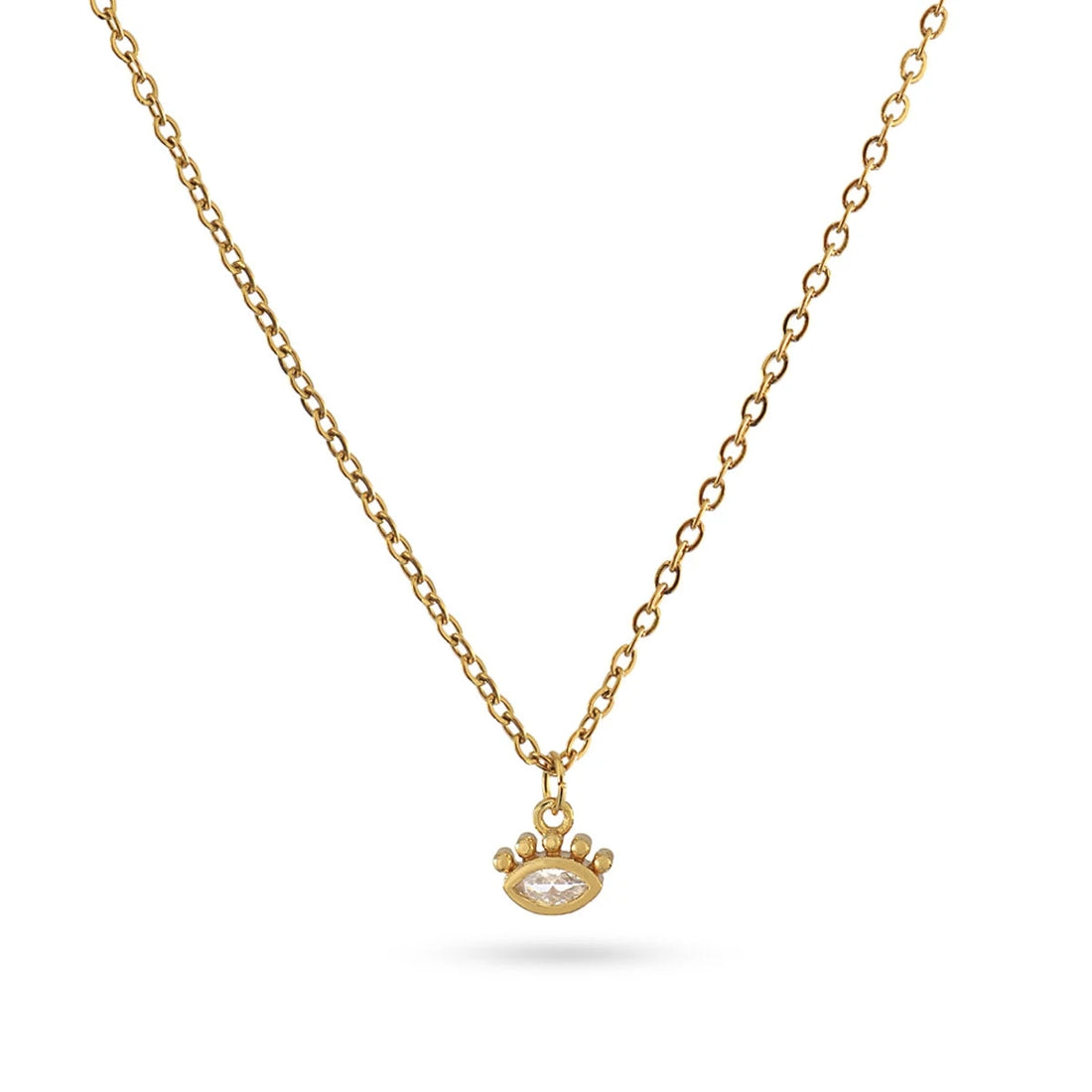 Collar Charming Eye Dorado Anartxy