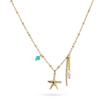 Collar Tide Aurea Dorado Anartxy