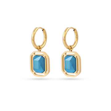 Pendientes Pixels Flarelle Azul Anartxy