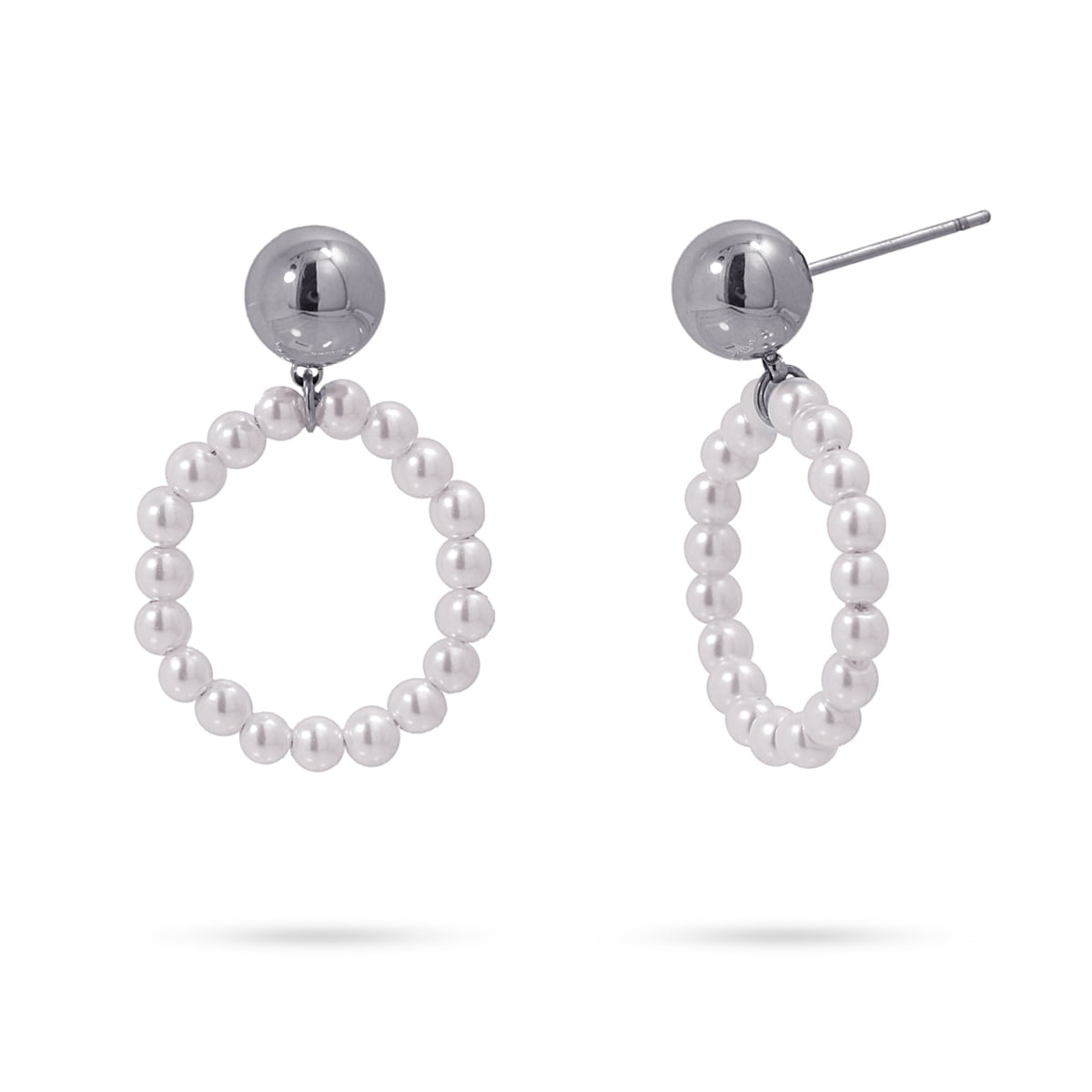 Pendientes Ablia Plateado Anartxy