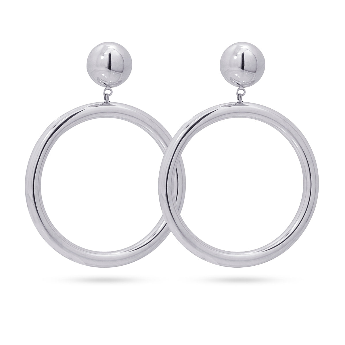 Pendientes Summer Essentials Coconut Plateado Anartxy