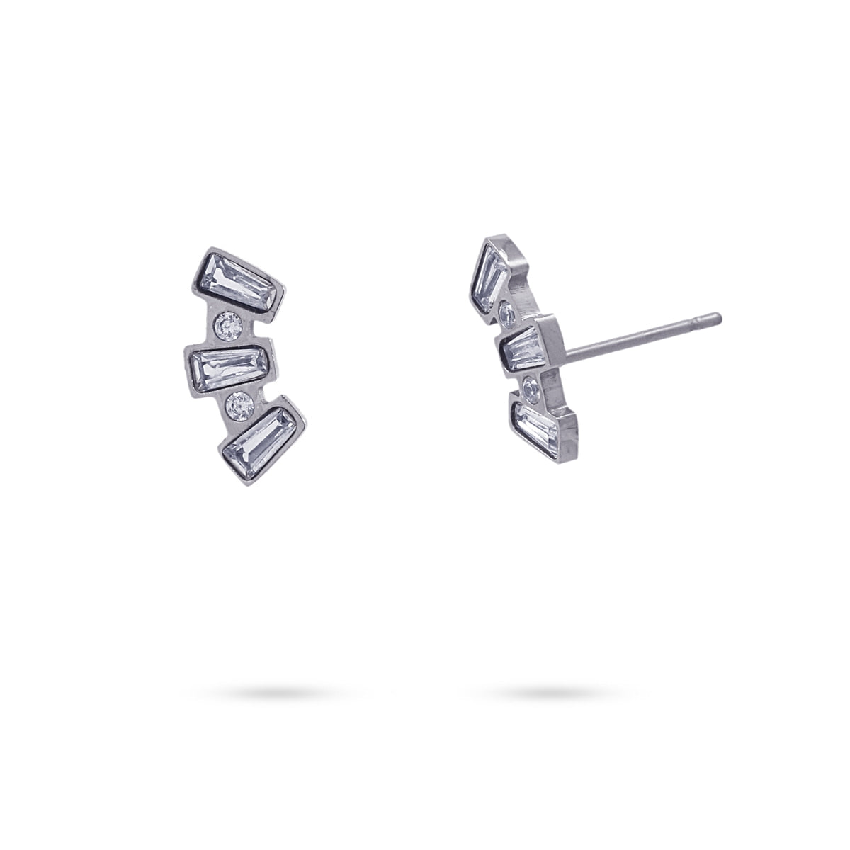 Pendientes Alnilam Plateado Anartxy