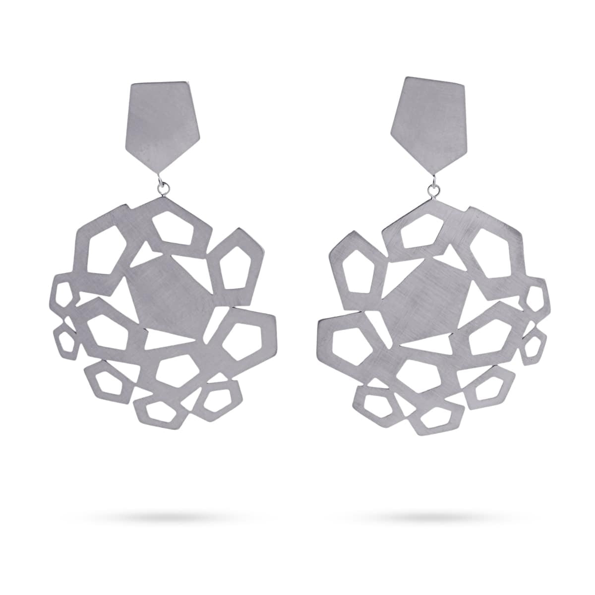 Pendientes Arhus Plateado Anartxy