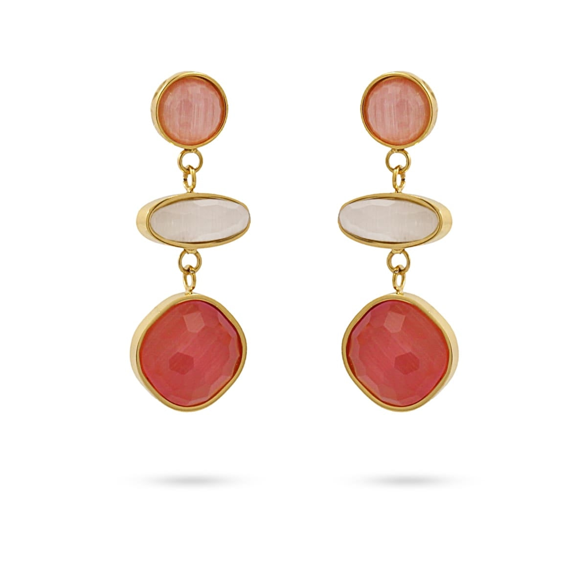 Pendientes Azafrán Rosa Anartxy