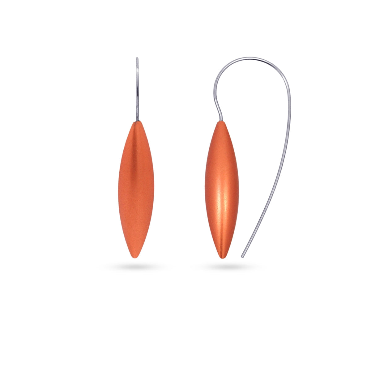 Pendientes Frost Lively Naranja Anartxy