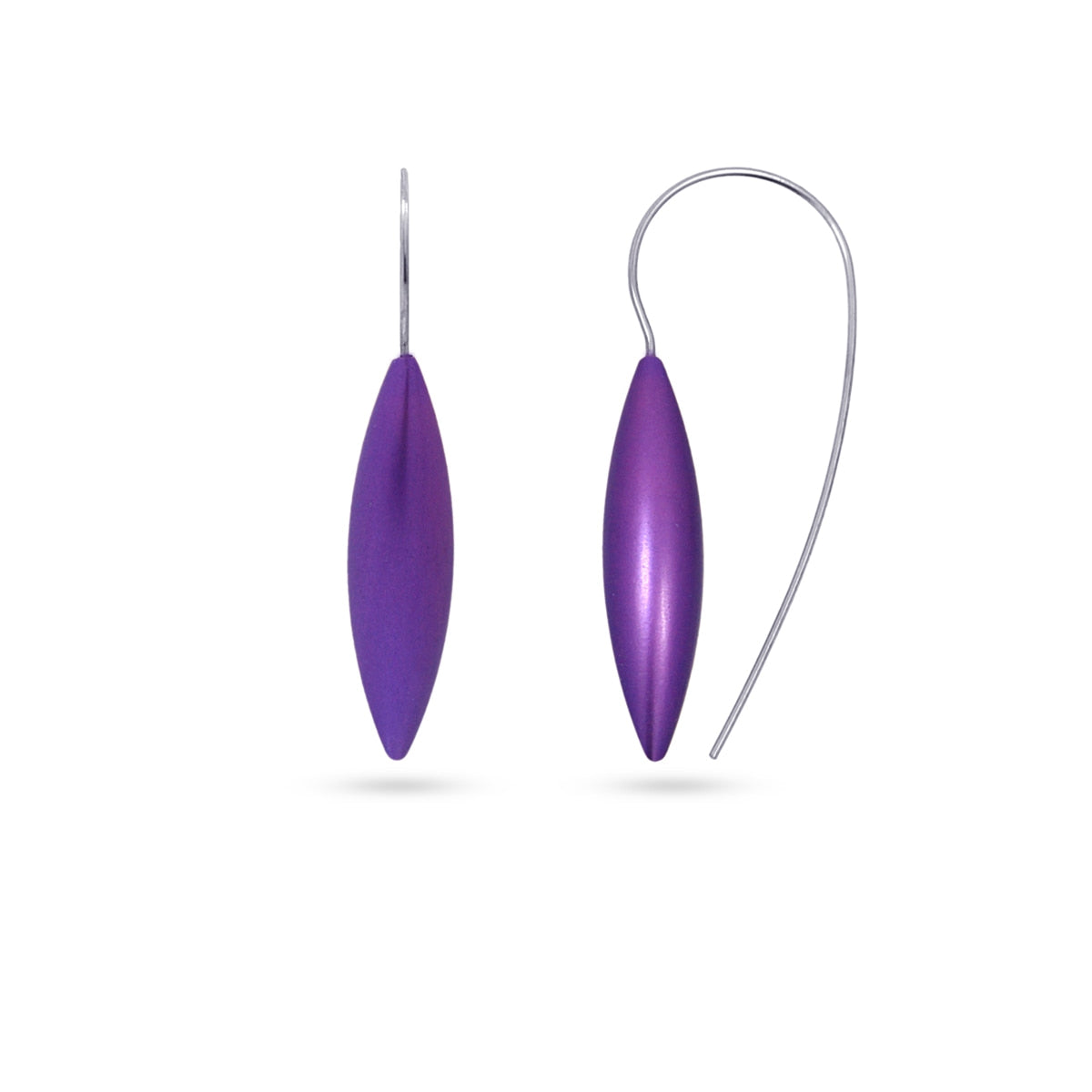 Pendientes Frost Lively Morado Anartxy