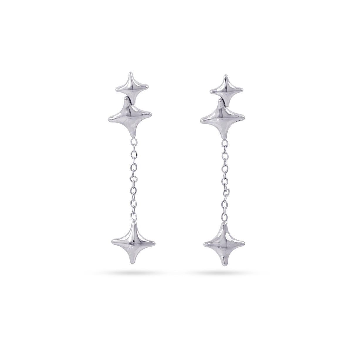 Pendientes Essentials Ray Plateado Anartxy