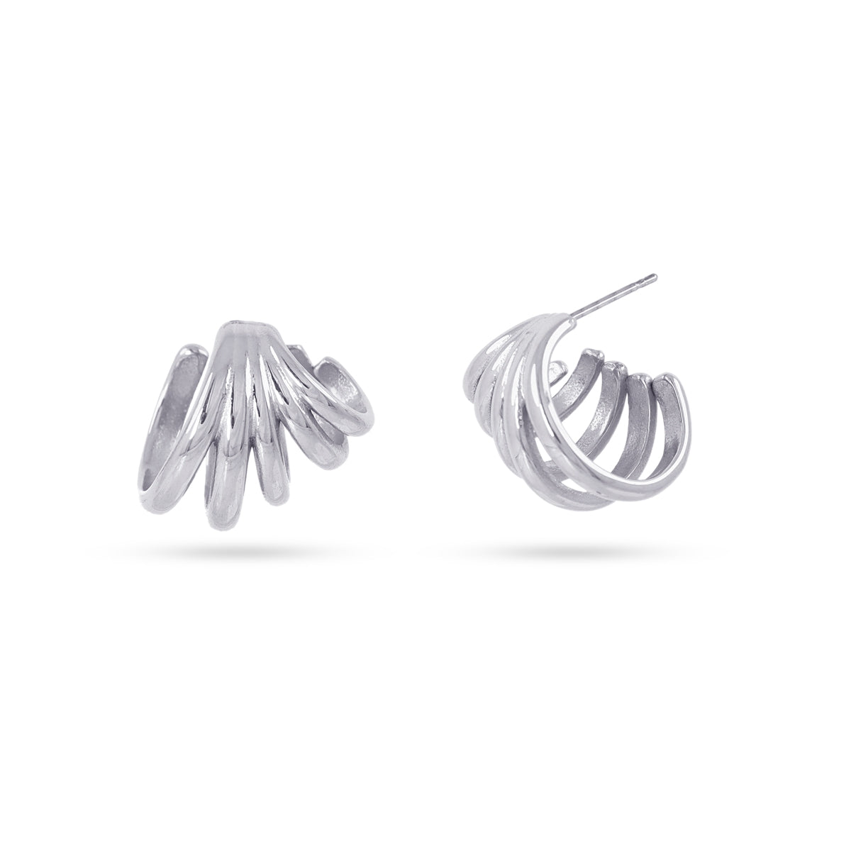 Pendientes Essentials Thrive Plateado Anartxy