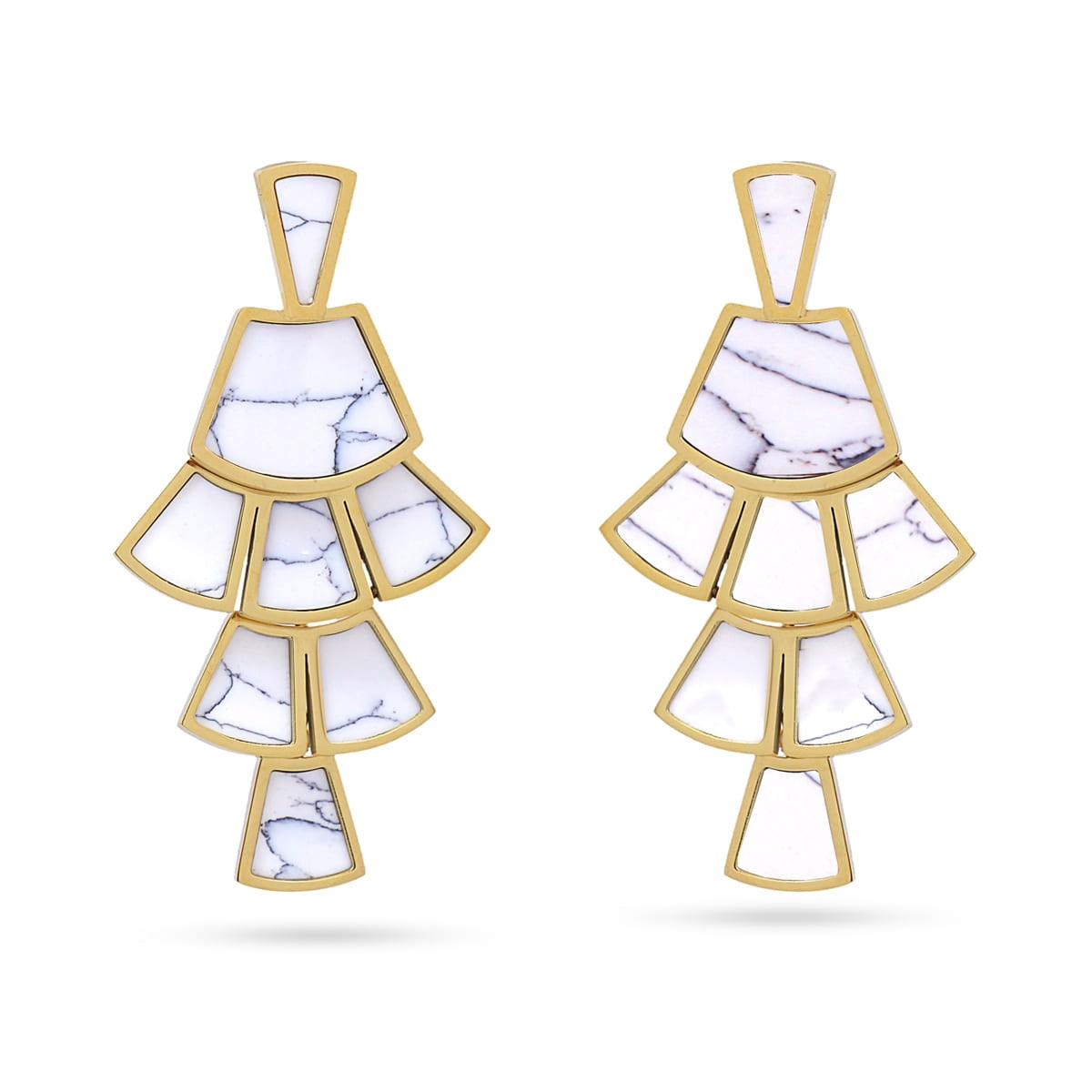 Pendientes Breeze Airy Blanco Anartxy