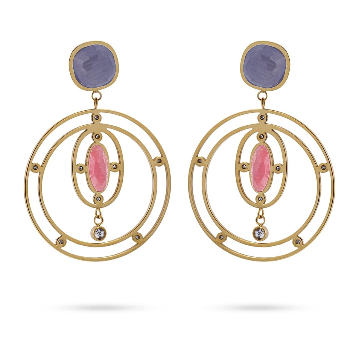 Pendientes Gazania Rosa Anartxy