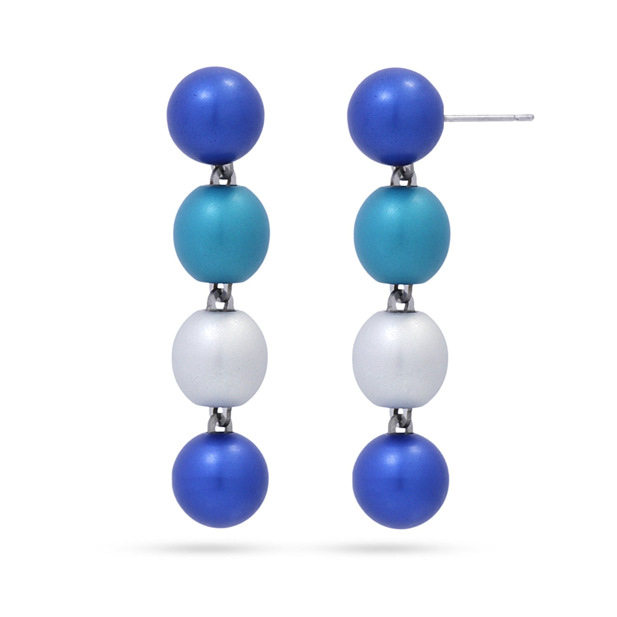 Pendientes Frost Radiance Azul Anartxy