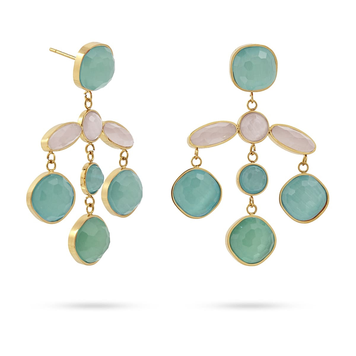 Pendientes Hibisco Beige Anartxy