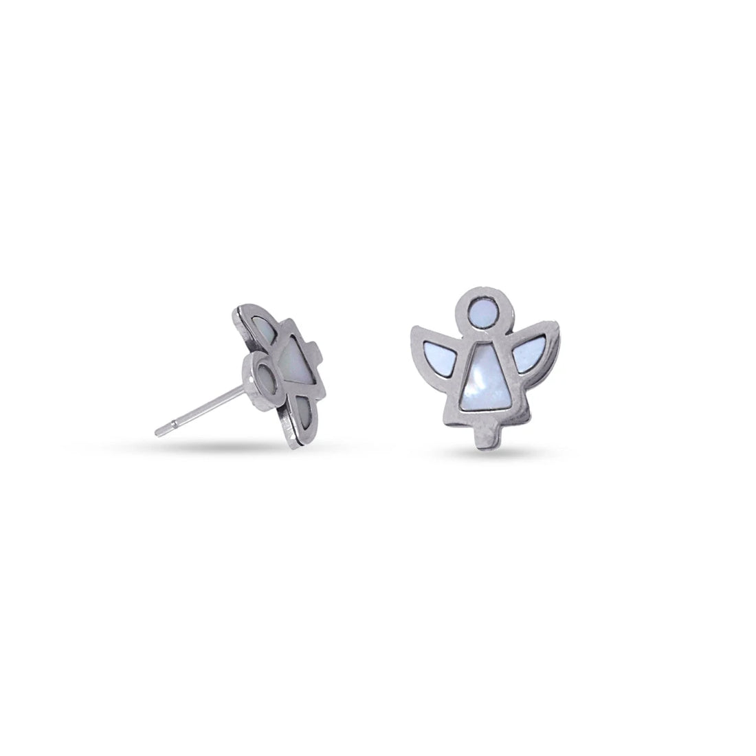 Pendientes Jericho Plateado Anartxy