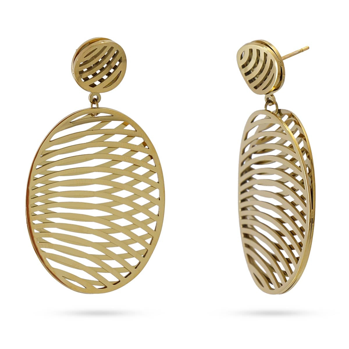 Pendientes largos Alton Dorado Anartxy