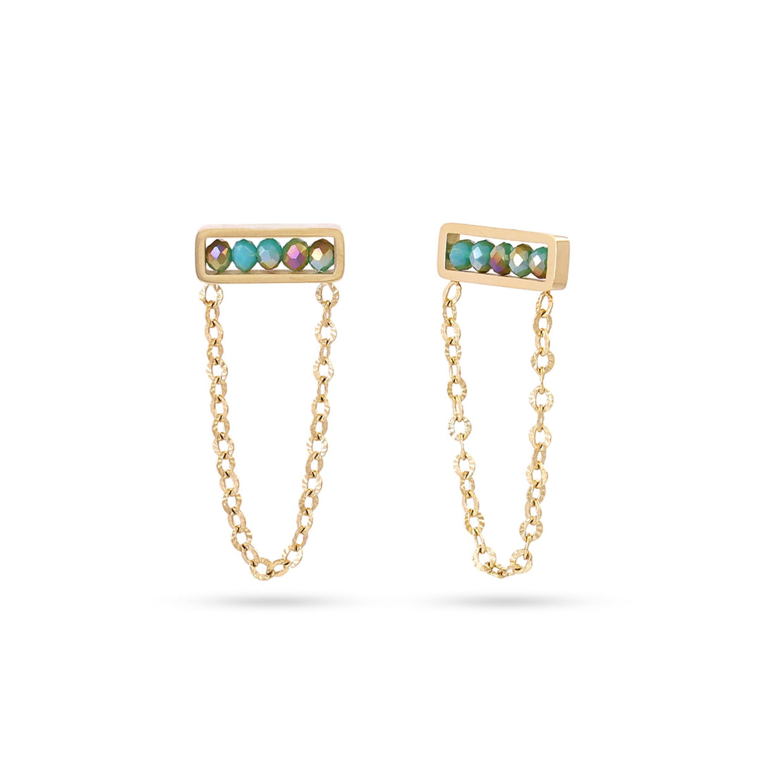 Pendientes Levity Blinky Turquesa Anartxy
