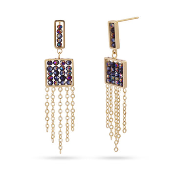 Pendientes Levity Twinkle Negro Anartxy