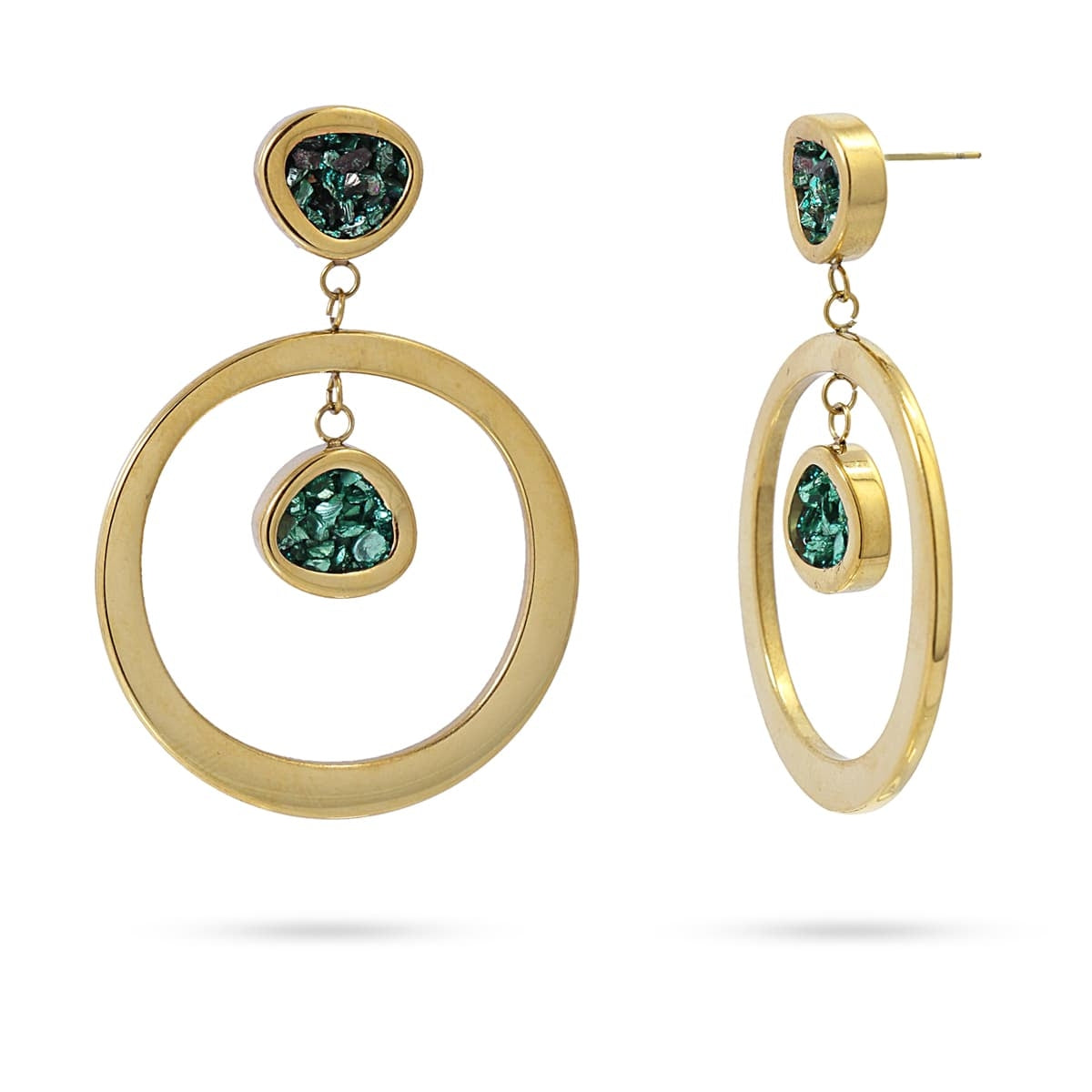 Pendientes Kobe Verde Anartxy