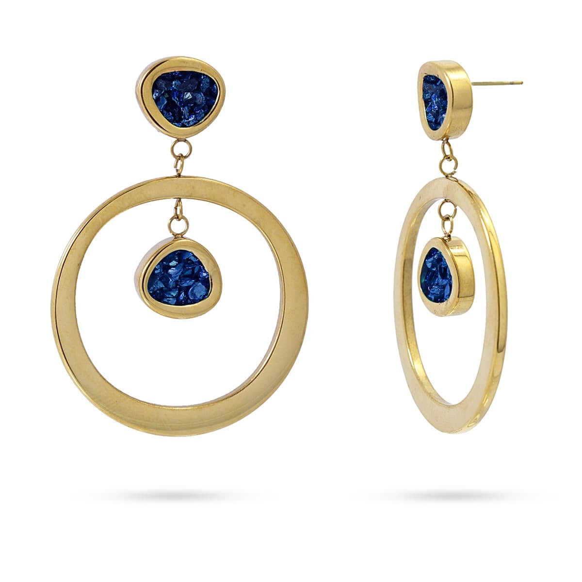 Pendientes Kobe Azul Anartxy