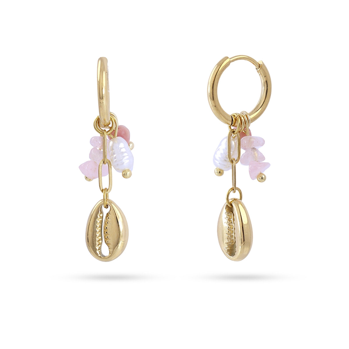 Pendientes Tide Clio Dorado Anartxy