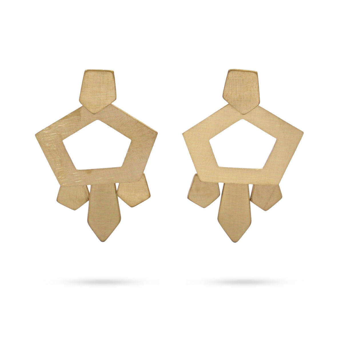 Pendientes Nuuk Dorado Anartxy