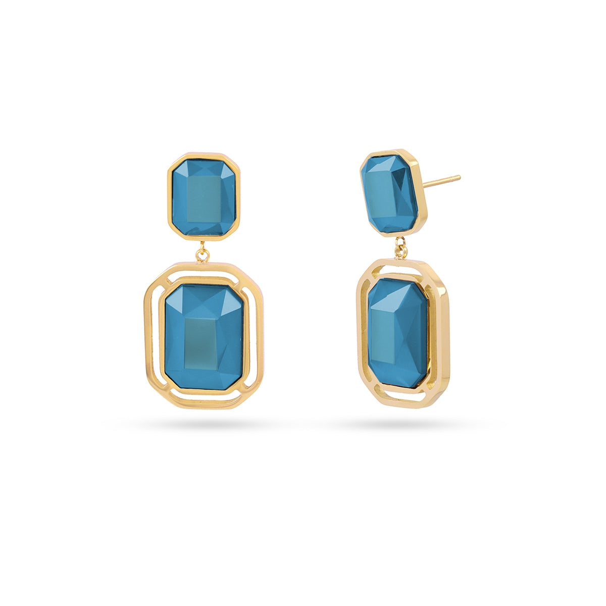 Pendientes Pixels Lunitha Azul Anartxy