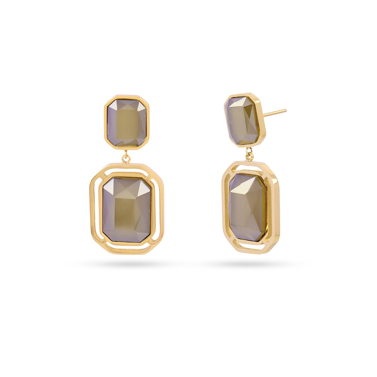 Pendientes Pixels Lunitha Amarillo Anartxy