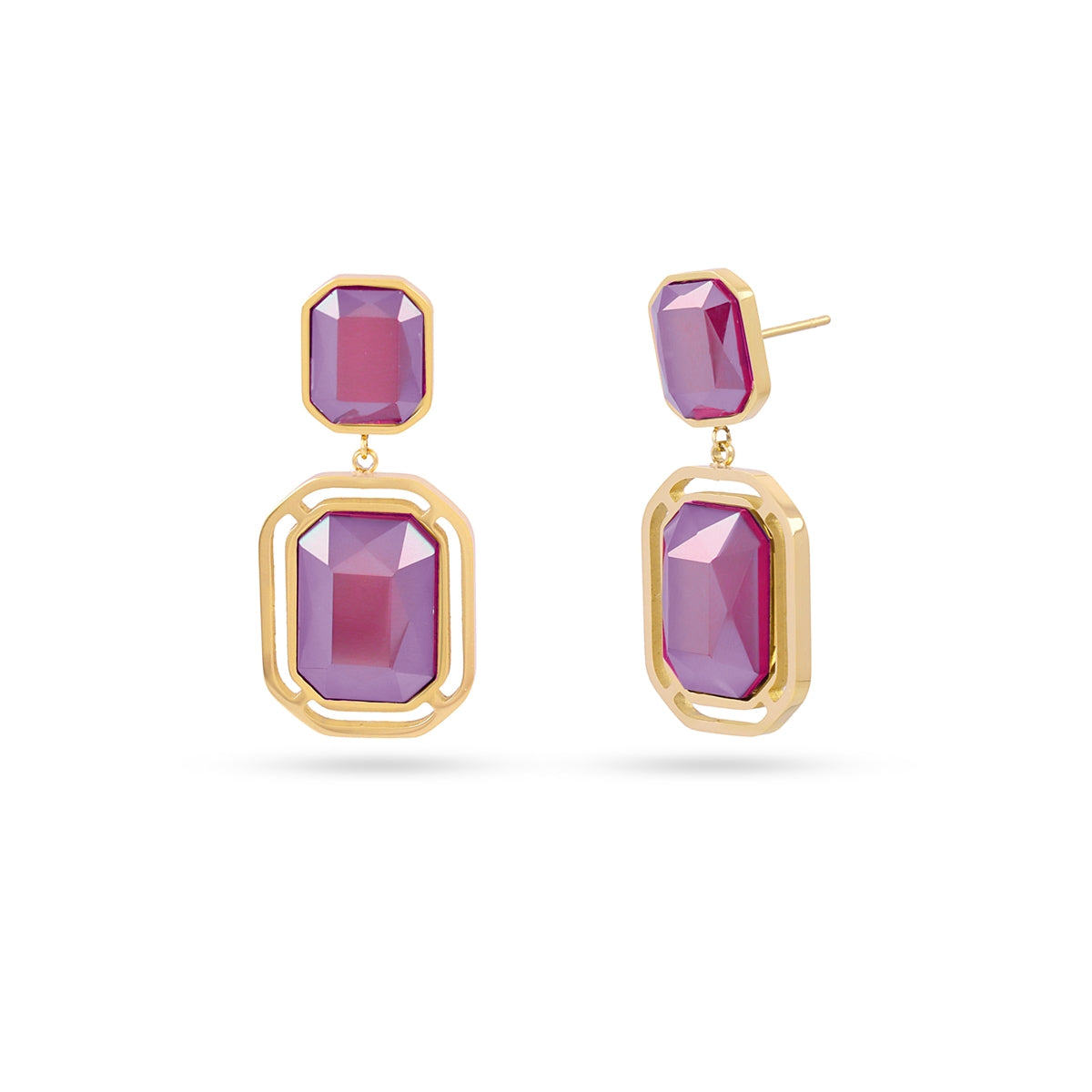 Pendientes Pixels Lunitha Rosa Anartxy