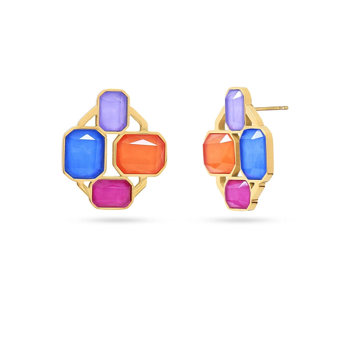 Pendientes Pixels Sunburst Combinado Anartxy