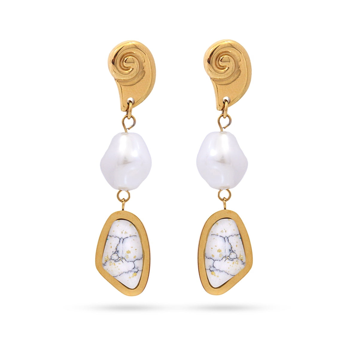Pendientes Aqua Reef