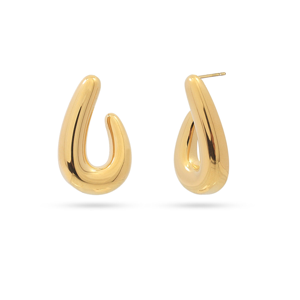 Pendientes Waves Nest Dorado Anartxy