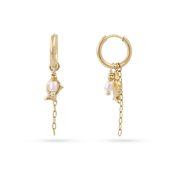 Pendientes Spirit Scales Dorado Anartxy