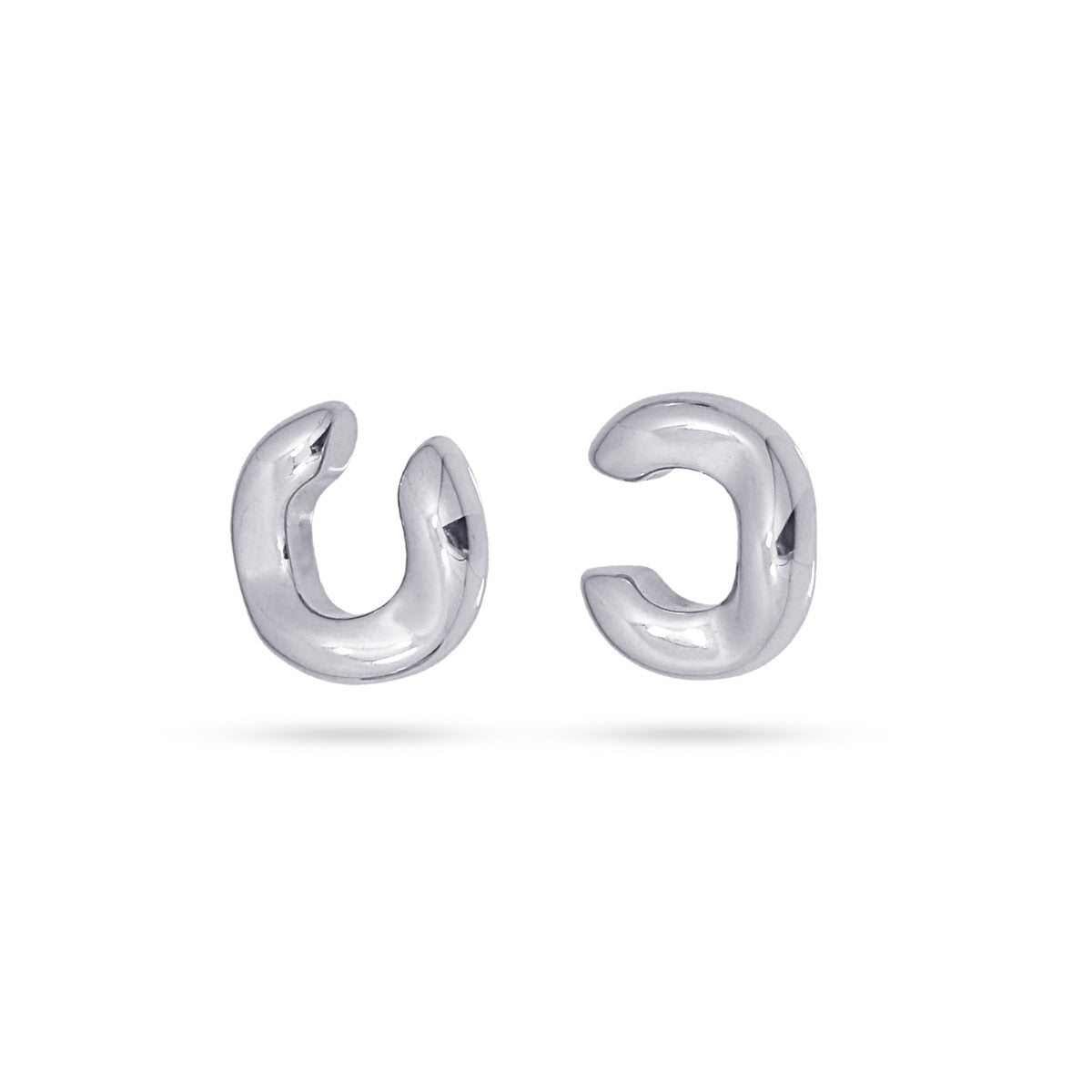 Pendientes Waves Tiny Wave Plateado Anartxy
