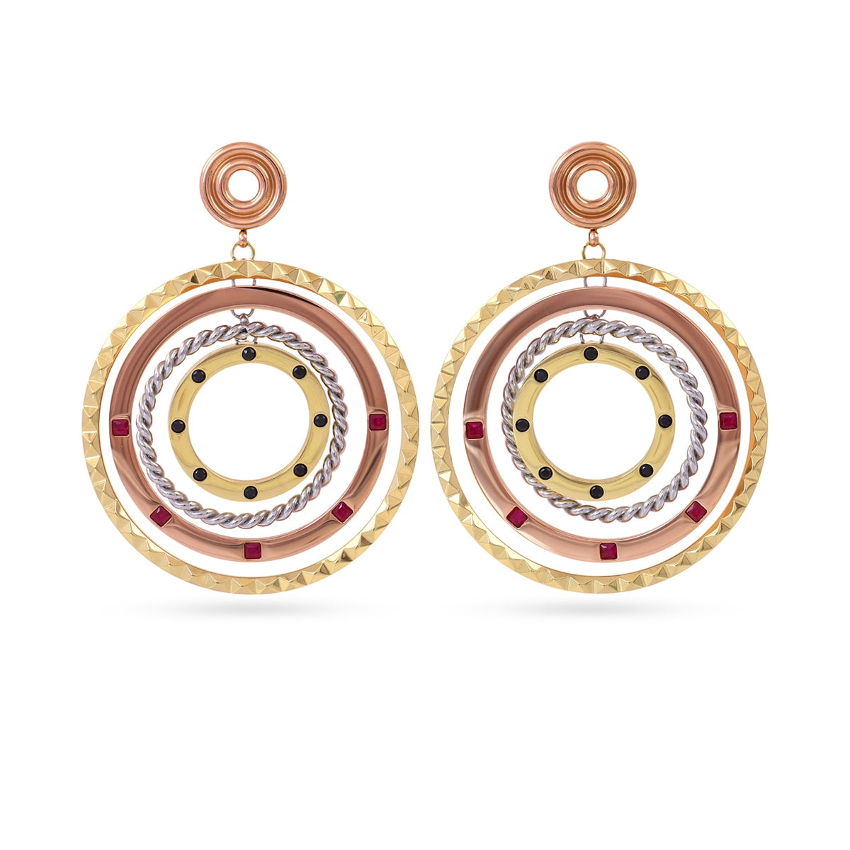 Pendientes Vandal Twine Combinado Anartxy