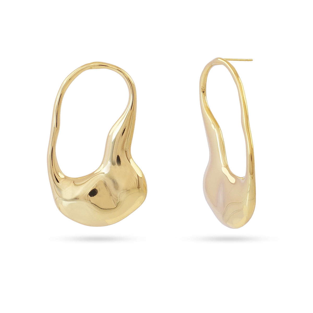 Pendientes Waves Blaze Dorado Anartxy