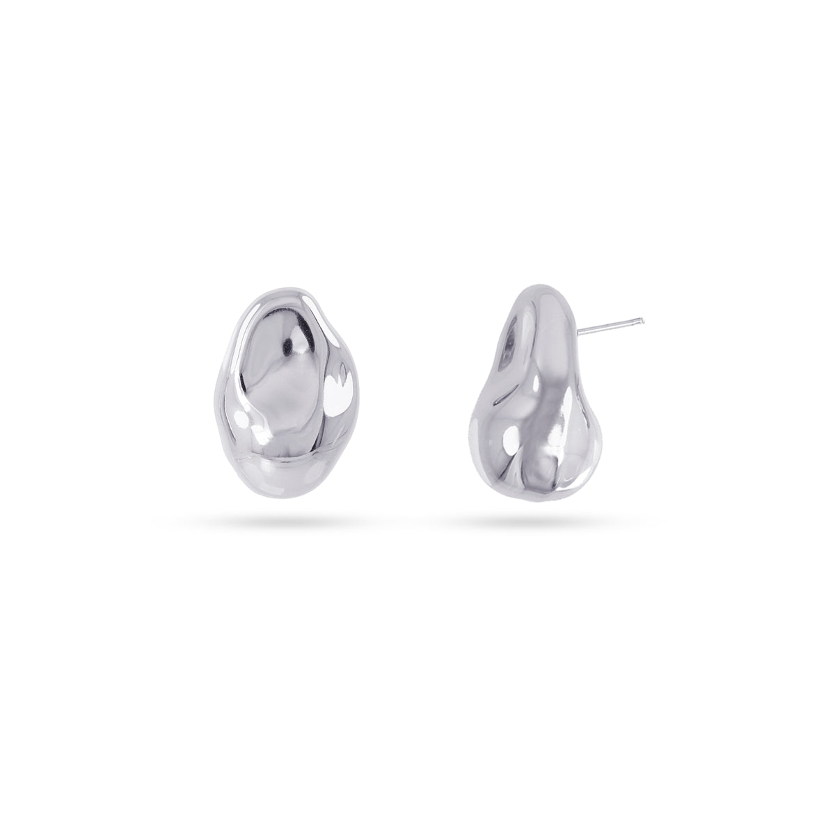 Pendientes Waves Core Plateado Anartxy