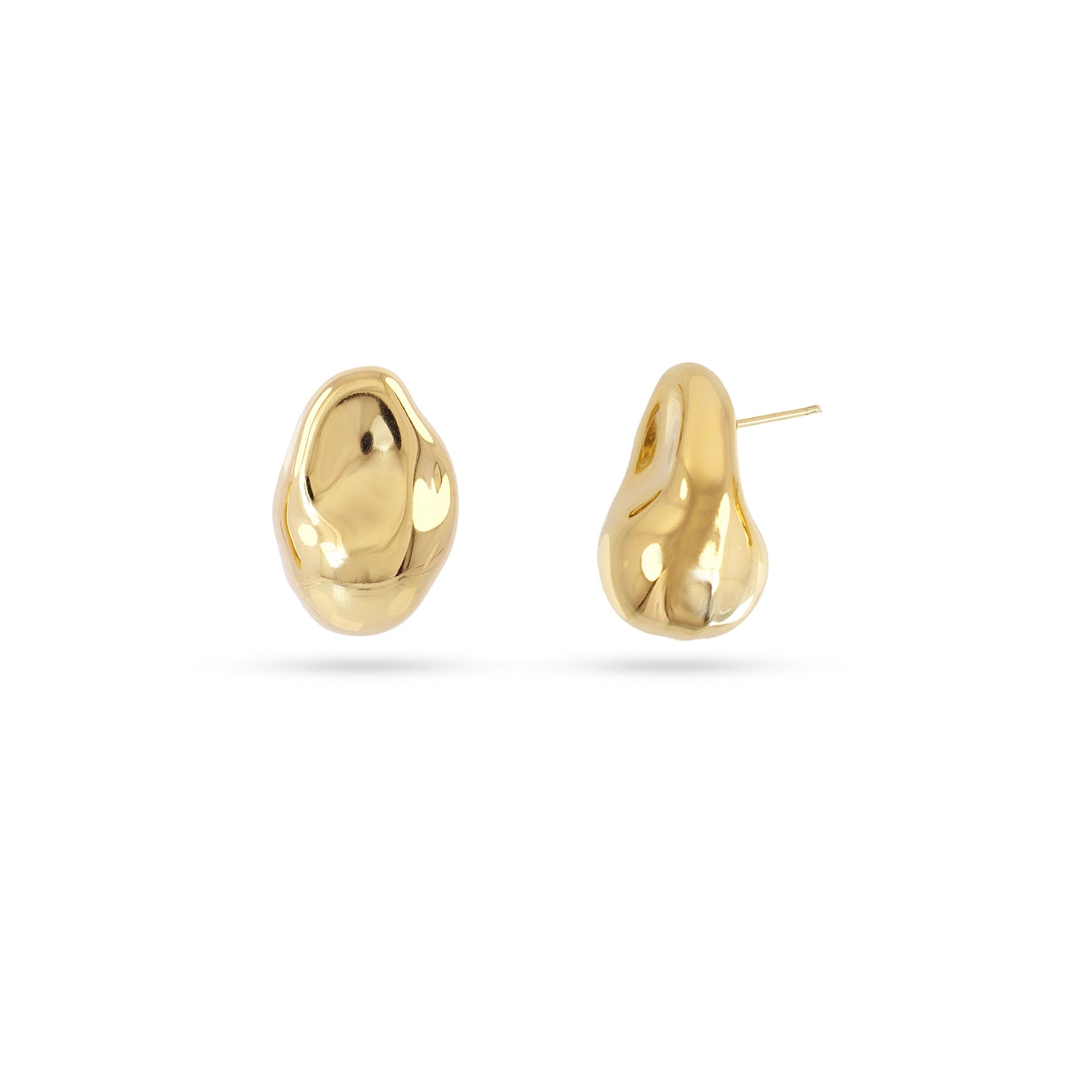 Pendientes Waves Core Dorado Anartxy