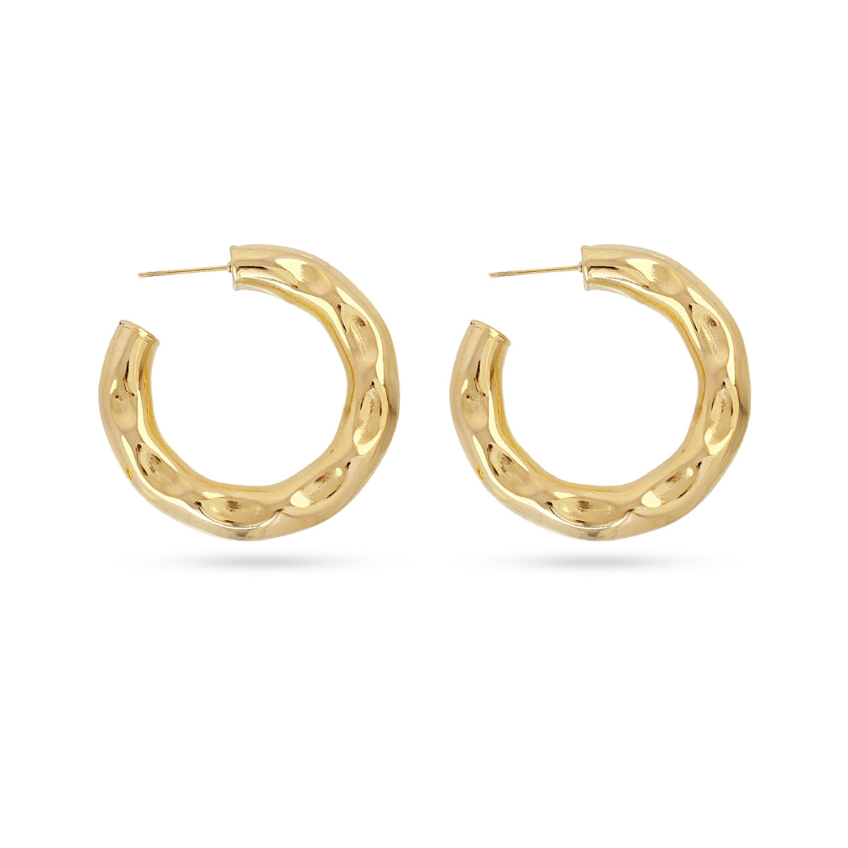 Pendientes Waves Sculpt Dorado Anartxy