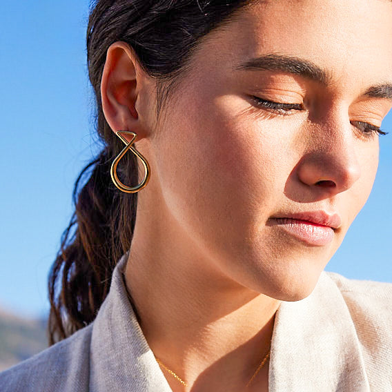 Pendientes Suva Dorado Anartxy