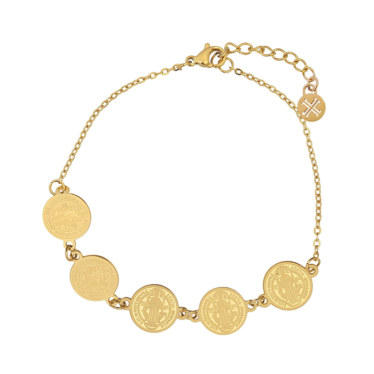 Pulsera San Benito Dorado Anartxy