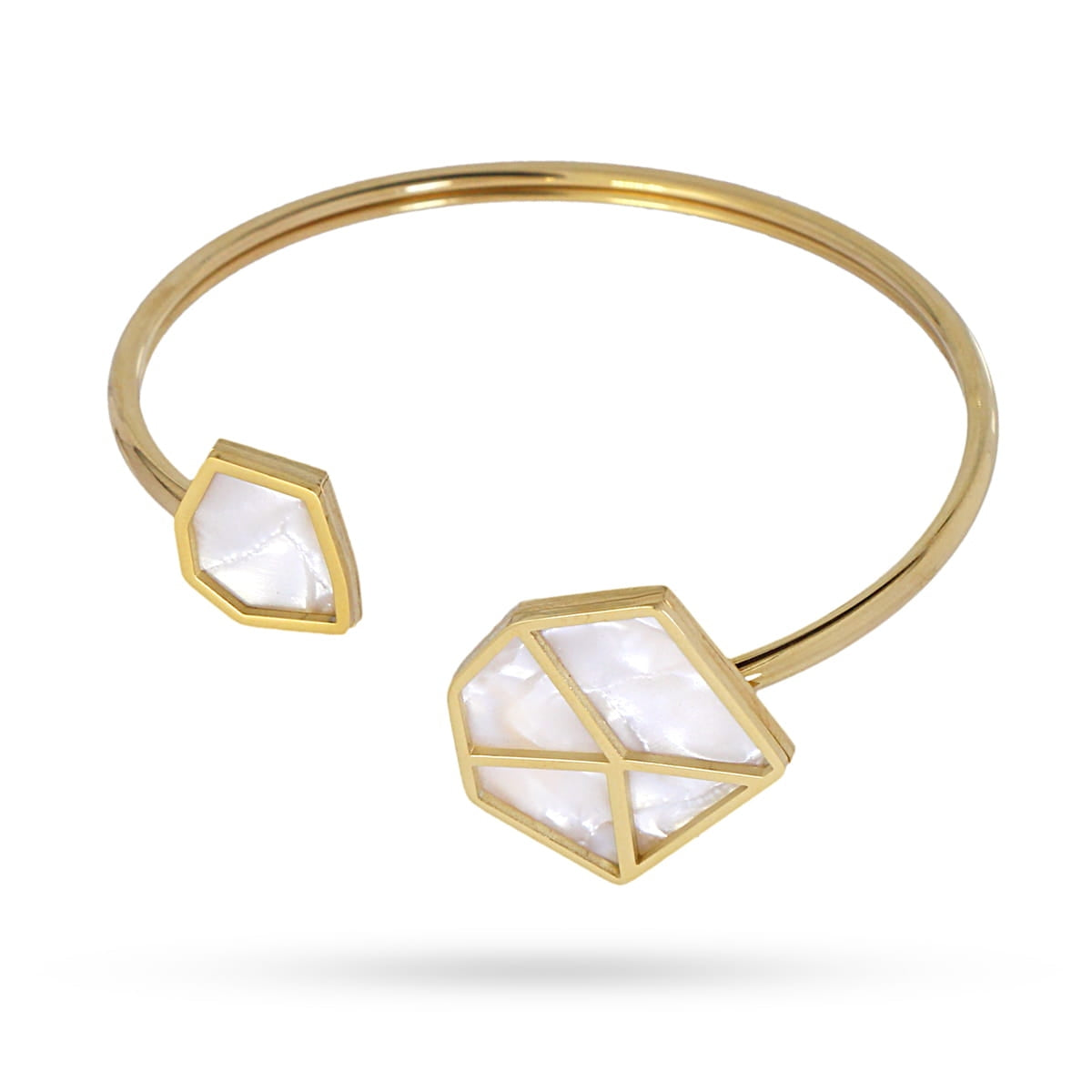 Pulsera Almacera Blanco Anartxy